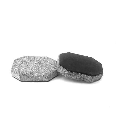 PRAGANIYA Rubbing Stone for Almonds, Turmaric, Dry Ginger (Scratch Proof Bootem) (Rectangle)