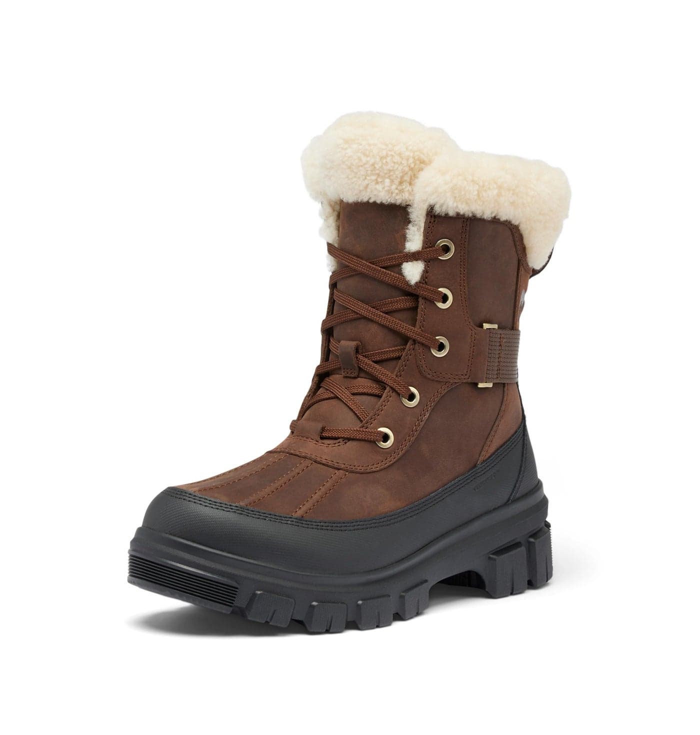 SOREL Womens Tivoli V Parc Waterproof Boot Tobacco Black 95