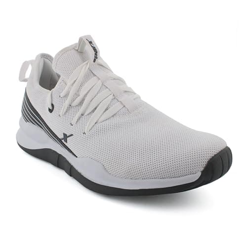 SPARX Men's Sm-614 White Grey Sports Shoes-6 Kids UK (SX0614GWHGY0006)
