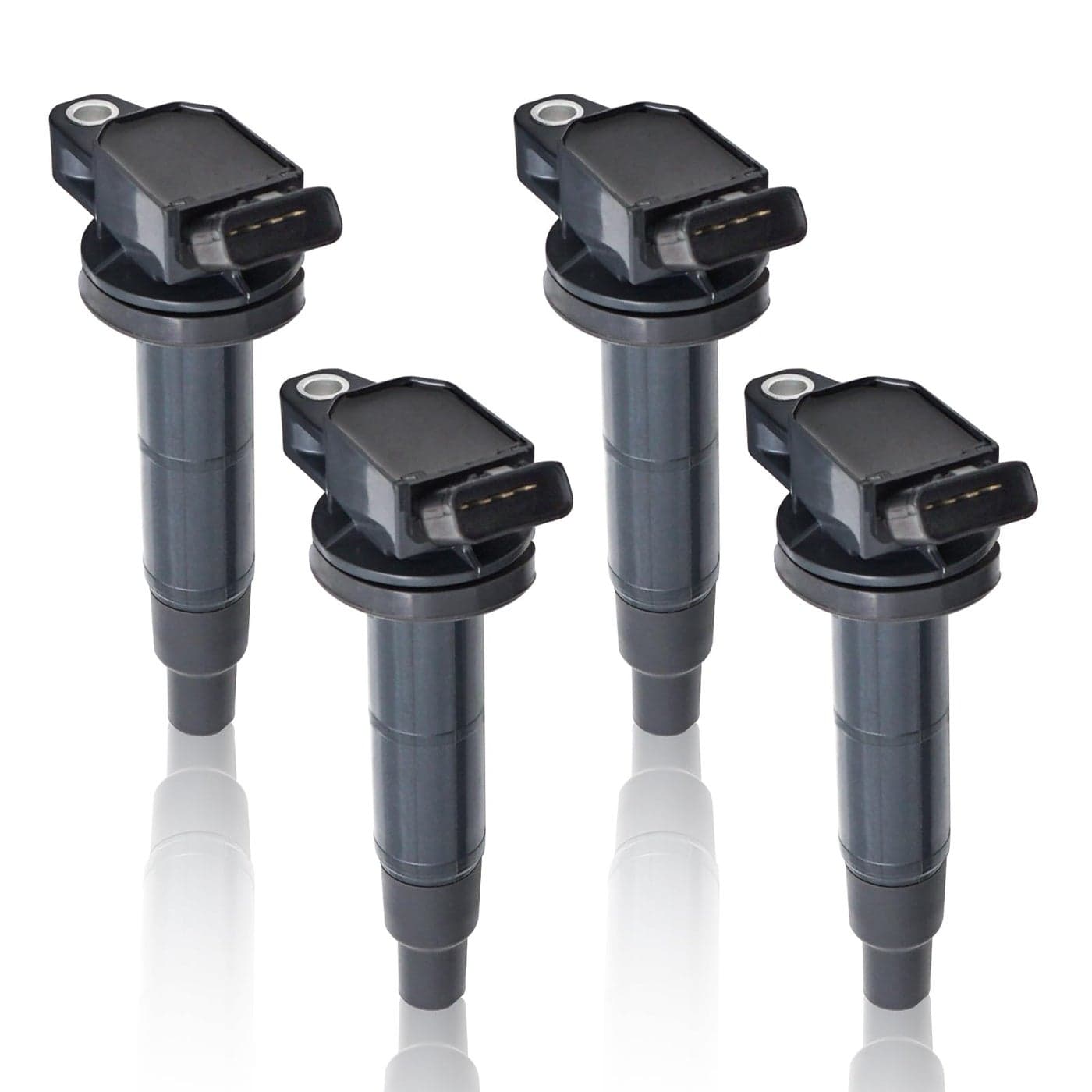 UF333 Pack of 4 Ignition Coil Packs Fit For 20012012 Toyota Camry Corolla RAV4 Solara Matrix Highlander Lexus HS250h Scion xB TC 20L 24L L4 C1330 9091902244