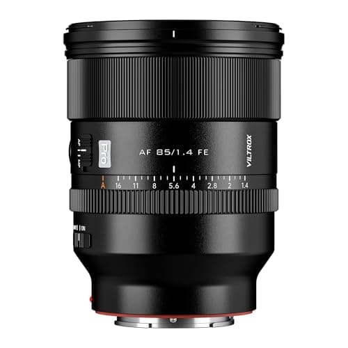 VILTROX 85mm F1.4 Pro FE for Sony E-Mount, Full Frame Auto Focus Large Aperture Portrait Prime Lens for A93 ZVE1 A1 FX3 A9 A7IV A7RIII A7III A7SIII A7RII A7C ZV-E10II FX30 ZV-E10 A6600 A6500 A6400