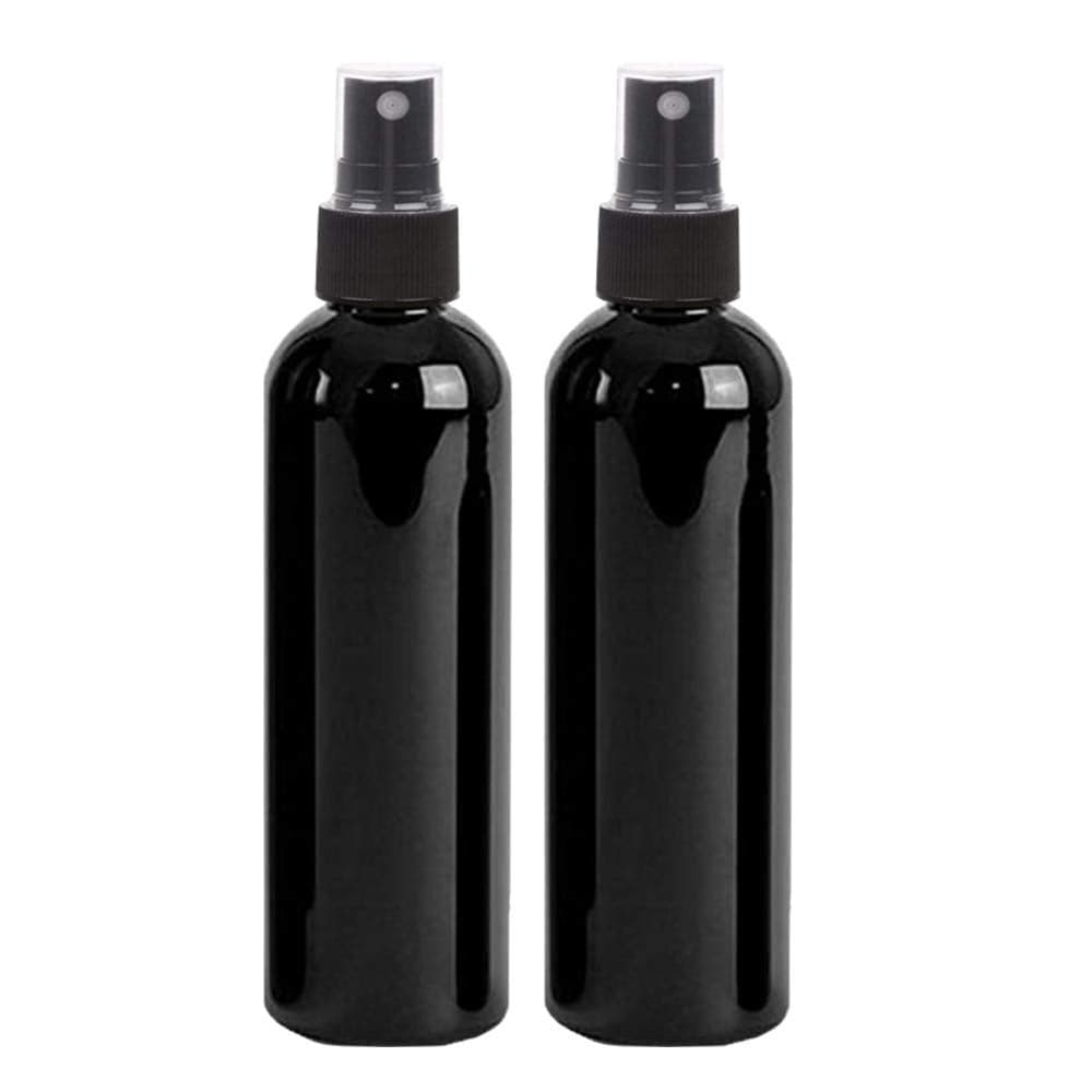 MC PIPWALA Spray Bottle for Hand SanitizerHand Wash Refillable Empty Bottle for HOME OFFICECar and Cleaning 100 ML in Black Colour Pack of 8
