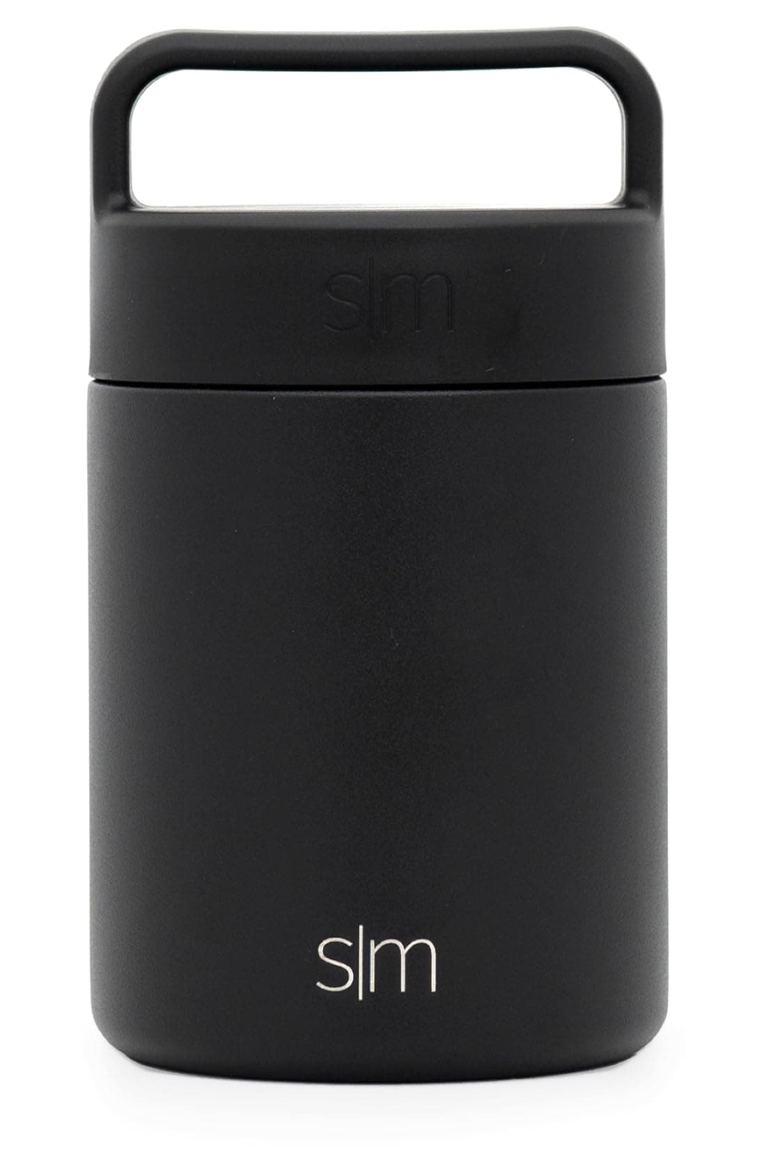 Simple Modern Food Jar for Hot Food | Reusable Stainless Steel Vacuum Insulated Leak Proof Lunch Storage for Smoothie Bowl, Soup, Oatmeal | Provision Collection | 12oz | Midnight Black
