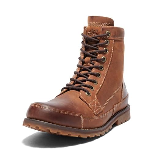 Timberland Men's Earthkeepers Original 6 Inch Boots, Burnished Brown, 9 W US
