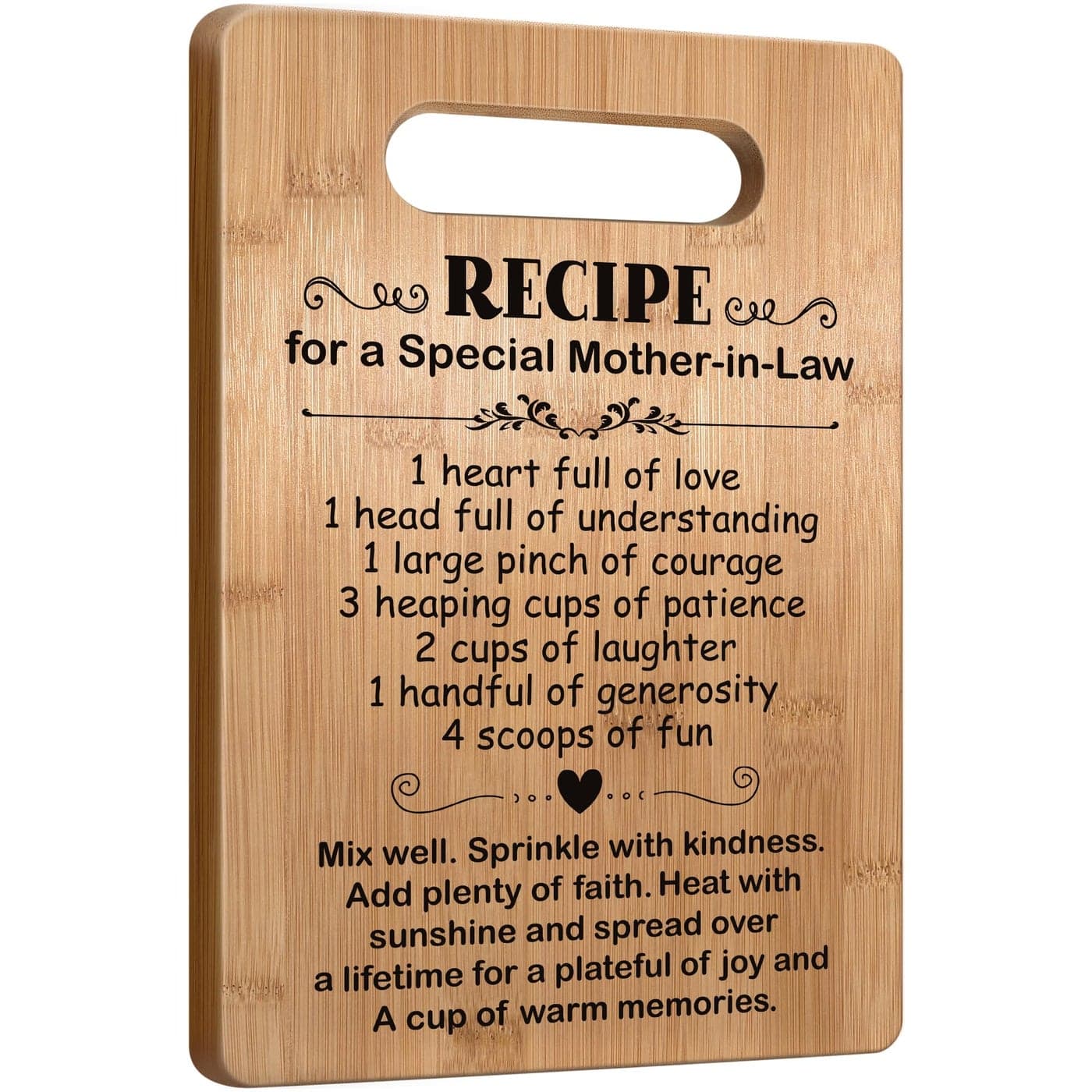 Popular Birthday Gifts for Mother in Law Cutting Board Gift for MotherinLaw Cute Mother in Law Gifts from Daughter in Law Mothers Day Gift for Mother in Law