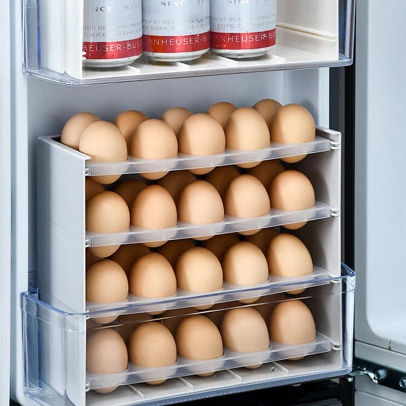 MosQuick40 Egg Holder Egg Box egg box Container for Kitchen and Fridge Versatile egg storage box for Efficient Storage and Organization