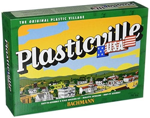 Bachmann Trains PLASTICVILLE USA BUILDINGS CLASSIC KITS TWOSTORY HOUSE O Scale