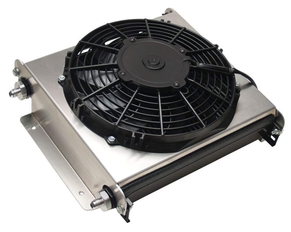 Derale 13870 HyperCool Extreme Remote Mount Fluid CoolerBlack