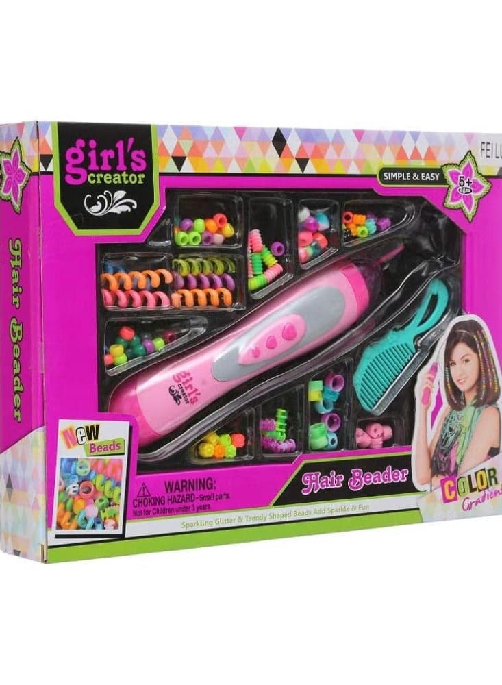 Girl'S Creators Hair Braider Simple & Easy Fashion Bead & Braiding Fun