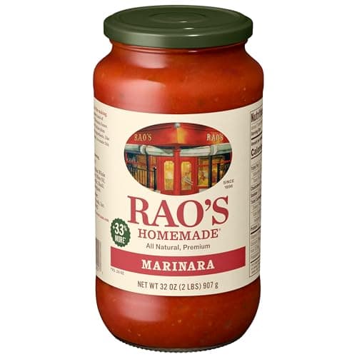 Raos Homemade Marinara Sauce Made with Italian Tomatoes 32 oz