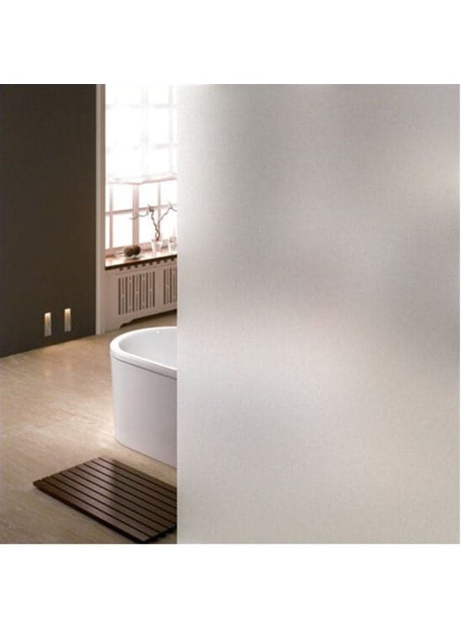 Clear Static Cling Window Film Decorative Privacy 55x200cm