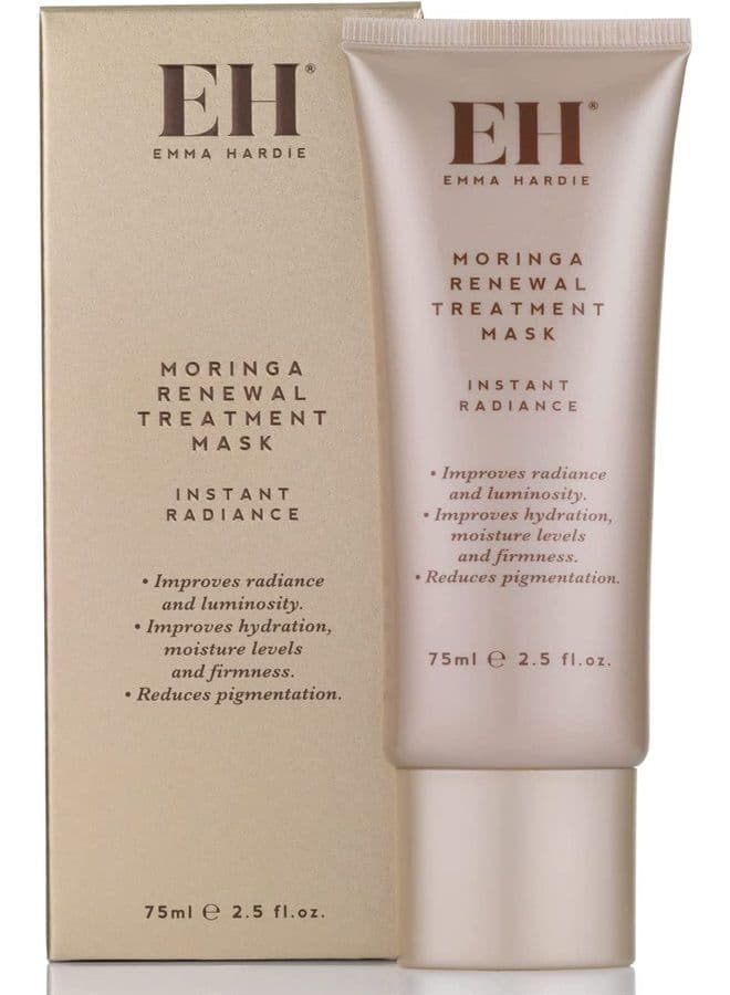 Moringa Renewal Treatment Mask | Hydrates &Protects Skin | For All Skin Types | Sulfate, Paraben Free | 2.5 oz