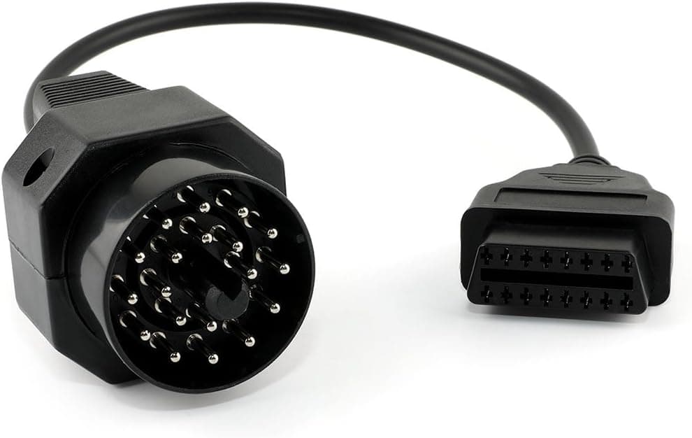 FOXWELL OBD2 Female to BMW 20-Pin Extension Convert Adapter (11 Inch)