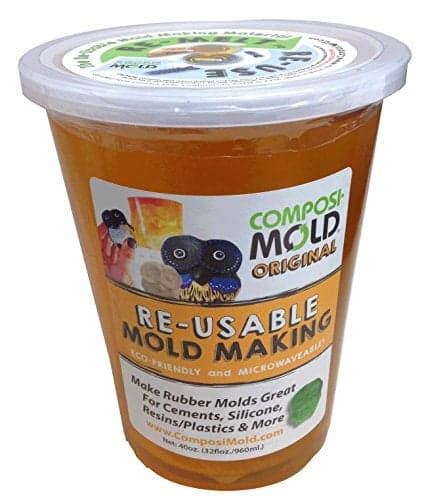 ComposiMold Original 40oz Reusable Molding Material reheat to reuse