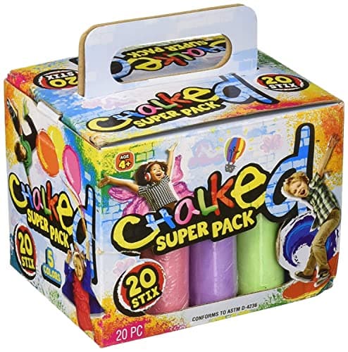 JARU JaRu Sidewalk Chalk 20 Pack