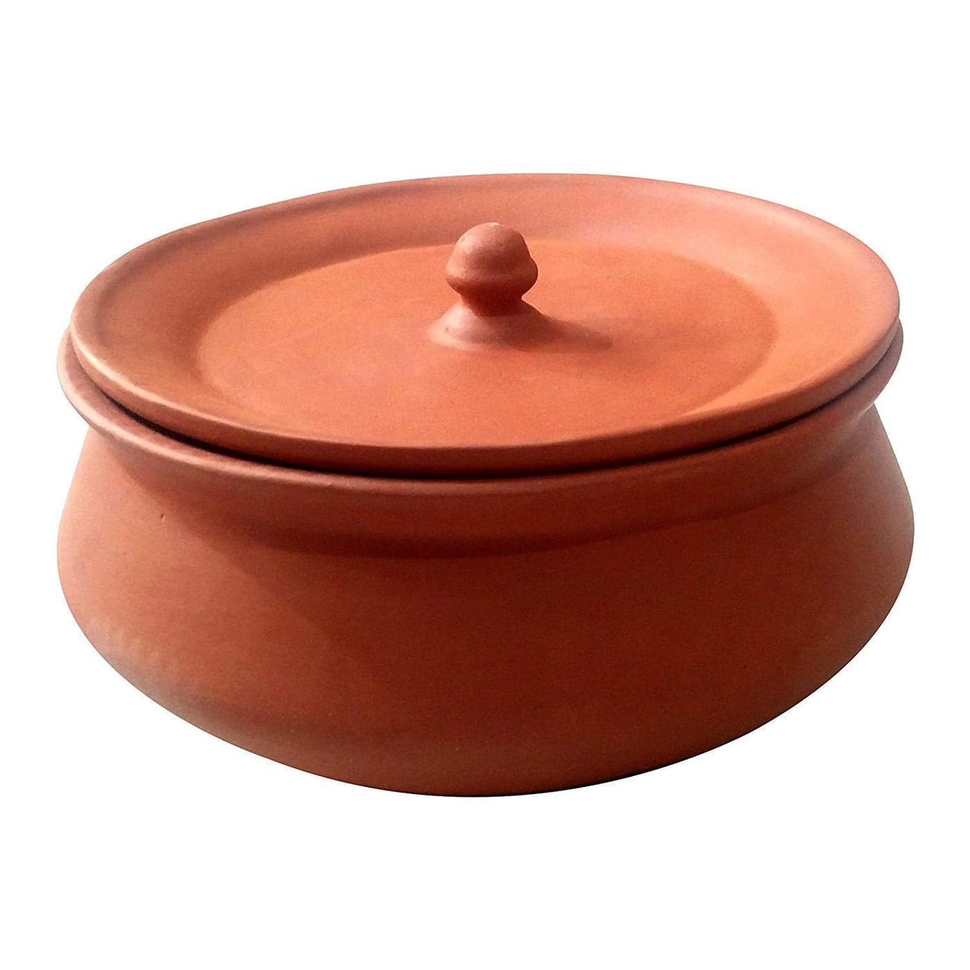 Shriyam Handcrafted Curd Pot Dahi Handi Terracotta Brown 450 Ml