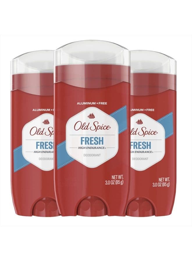 High Endurance Long Lasting Deodorant Fresh 3 Ounce (Pack of 3)