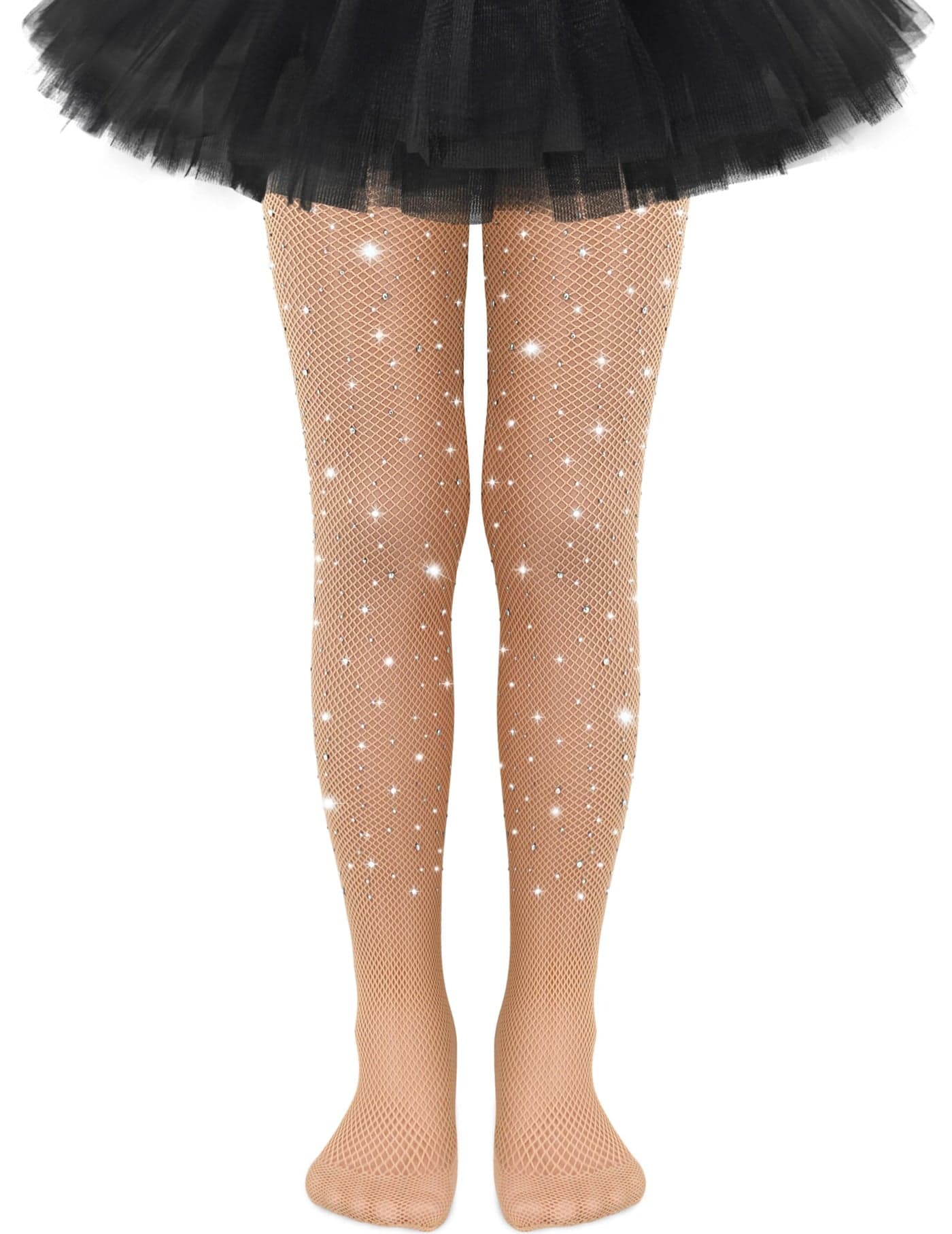 Kids Fishnet Stockings Sparkle Tights Glitter Tights for Girls 4T