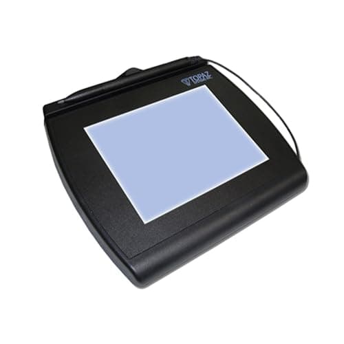 Topaz Signature Capture Tablet With Interactive LCD Display - Backlit LCD - Active PenUSB, Serial