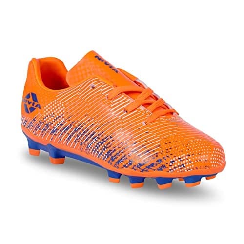 Nivia Kids Encounter 9.0 Orange-Royal Blue UK - 9