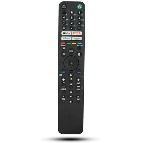 Replacement Remote Control Commander Compatible for RMF-TX621E Sony 4Κ 8K HD TV A80J A84J A90J W800 X75 X75A X80AJ X80J X81J X85J X86J X89J