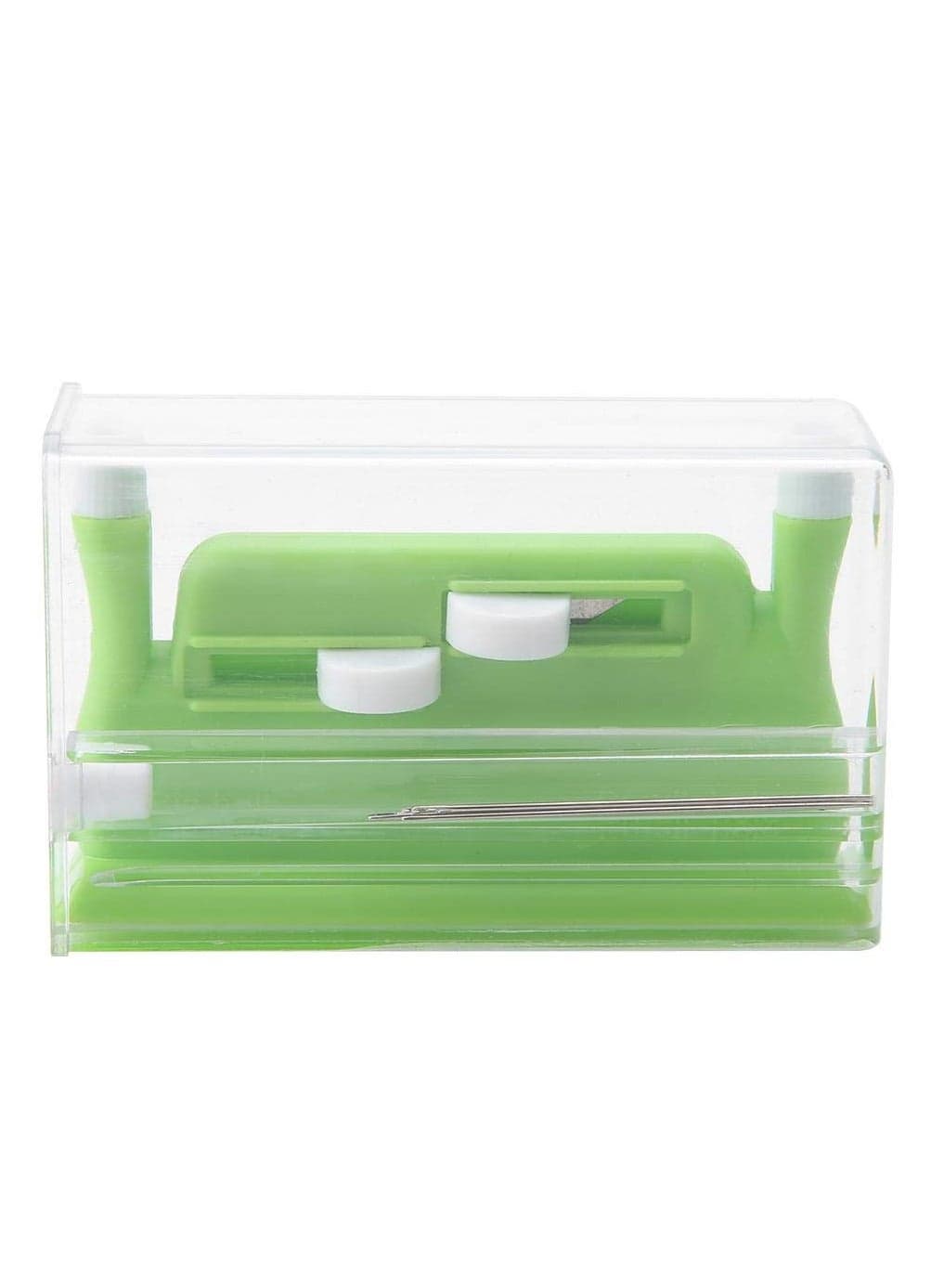 Needle Threader Automatic Needle Sewing Desk Needle Threader with case for Hand Needle Threader Sewing Tools DIY Thread Easy Needle Hand Tools for Needlework Sewing Embroidery