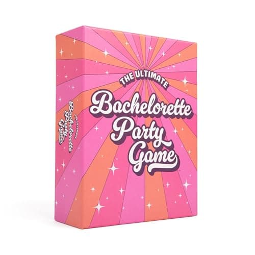 The Ultimate Bachelorette Party Game Card Games with 150 Prompt Cards Scavenger Hunt Party Card Game for Girls Night Out Bachelorette Party Bridal Shower Great Gift for Bride Ages 17 Up