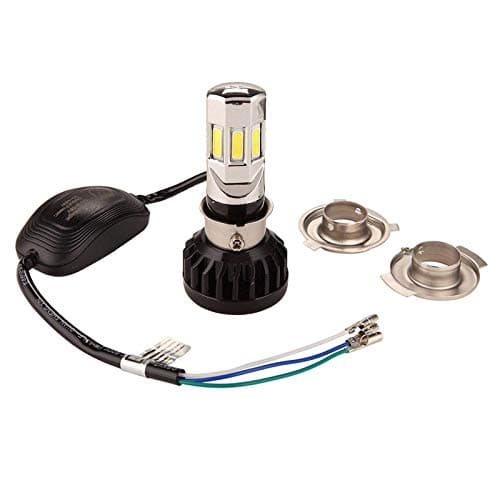 Meenu Arts Universal Rtd M6 Led Headlight with Fan Universal for All Bikes & Scooters
