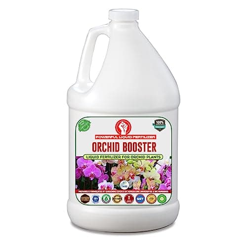 Erwon® Orchid Booster, Premium Essential Powerful Liquid Fertilizer for the Best Growth of Orchid Plants with Flowering Nutrients and Charged Micro-organism (500 ml)