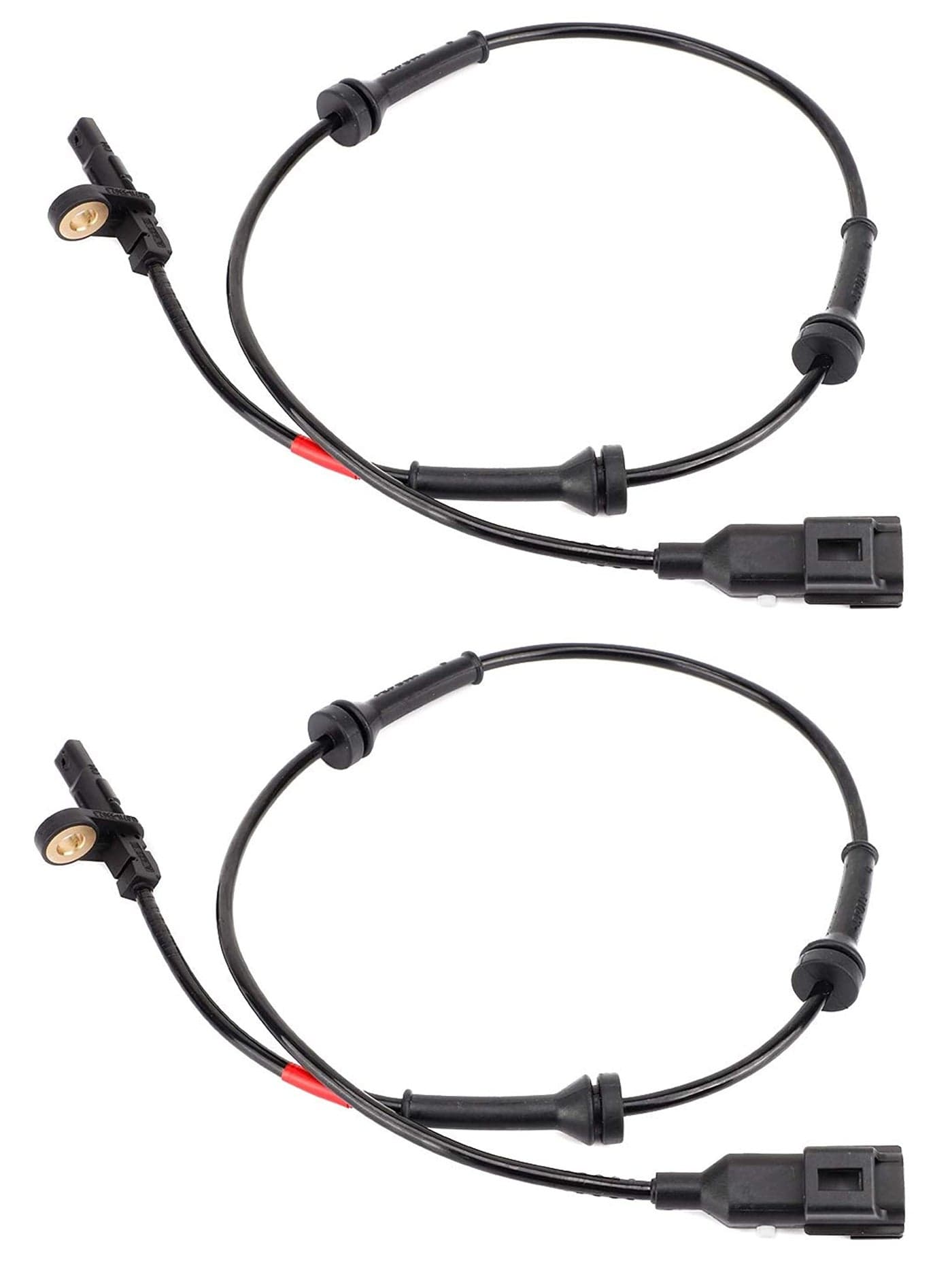 SDYYDS 2pcs Rear Left/Right ABS Wheel Speed Sensor for Land Rover Range Rover Evoque 2011-2019 LR024208 LR066868 LR082224