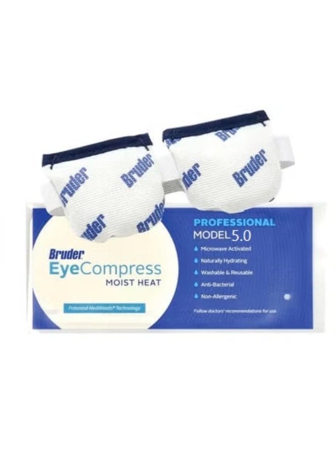 Bruder Moist Heat Eye Compress | Microwave Activated | Fast Acting and Effective Relief for Dry Eye and Other Eye Irritation