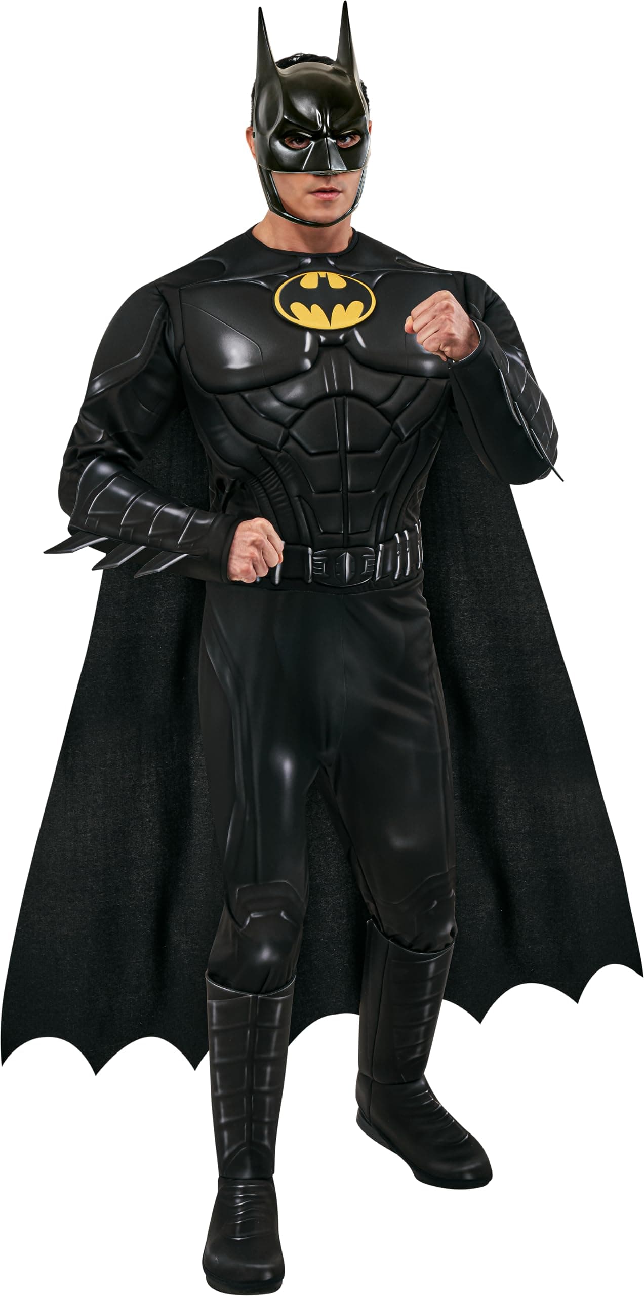 Rubies DC The Flash Movie: Batman Deluxe Costume for Adults, Men's XL