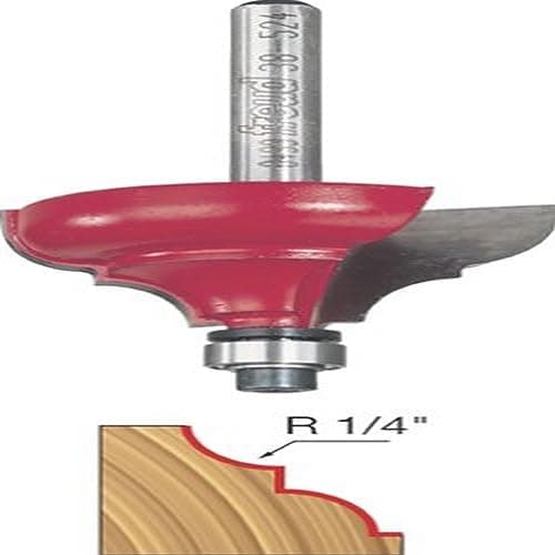 Freud 38-524: 1-1/2" (Dia.) Classical Bold Cove & Bead Bit with 1/4" Shank
