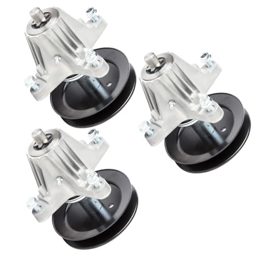 TENGMUJX 618-06980 918-06980 Spindle Assembly Fit for 50" Deck Cub Cadet ZT1-50 XT1-GT50 RZT-L50 RZT-S50 Troy-Bilt Super Mustang 50 Deck Craftsman Z550 Zero Turn Mower 3 Pack