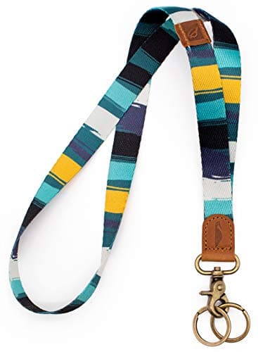 POCKT Lanyard for Keys Neck Lanyard Key Chain Holder for Men and Women - Cool Neck Lanyards for Keys, Wallets and ID Badge Holders | Brush