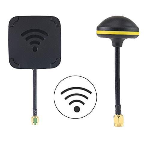 RC FPV Receiver Parts Combo 58G 14DBI High Gain Flat Panel Mushroom FPV Antenna for EV800D FPV Goggles Receiver RC Drones Quadcopter