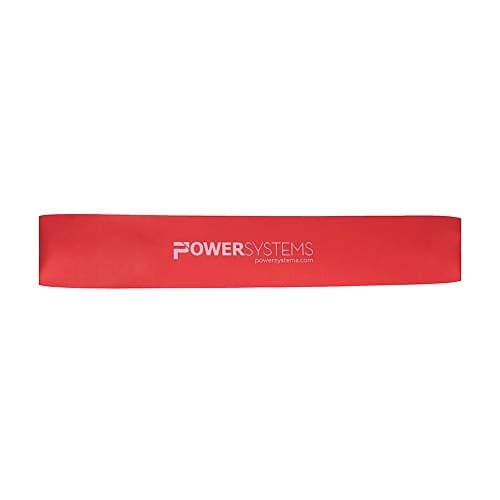 Power Systems Resistance Band – Medium Resistance, Commercial Grade Exercise Loop Band for Working Out, Elastic Band for Physical Therapy, Strength, Fitness Training at Home or Gym