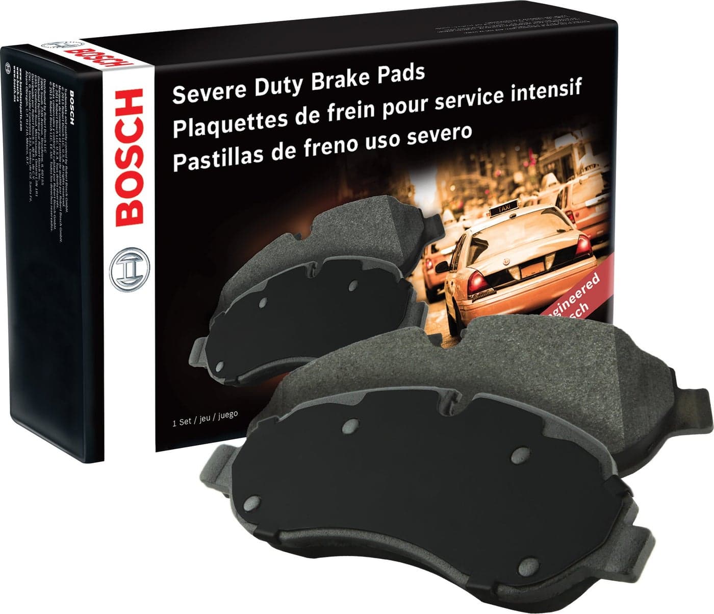 BOSCH BSD1363 Severe Duty Disc Brake Pad Set Compatible With Select Cadillac Escalade XTS Chevrolet Avalanche Express Silverado Suburban Tahoe GMC Savana Sierra Yukon Yukon XL FRONT