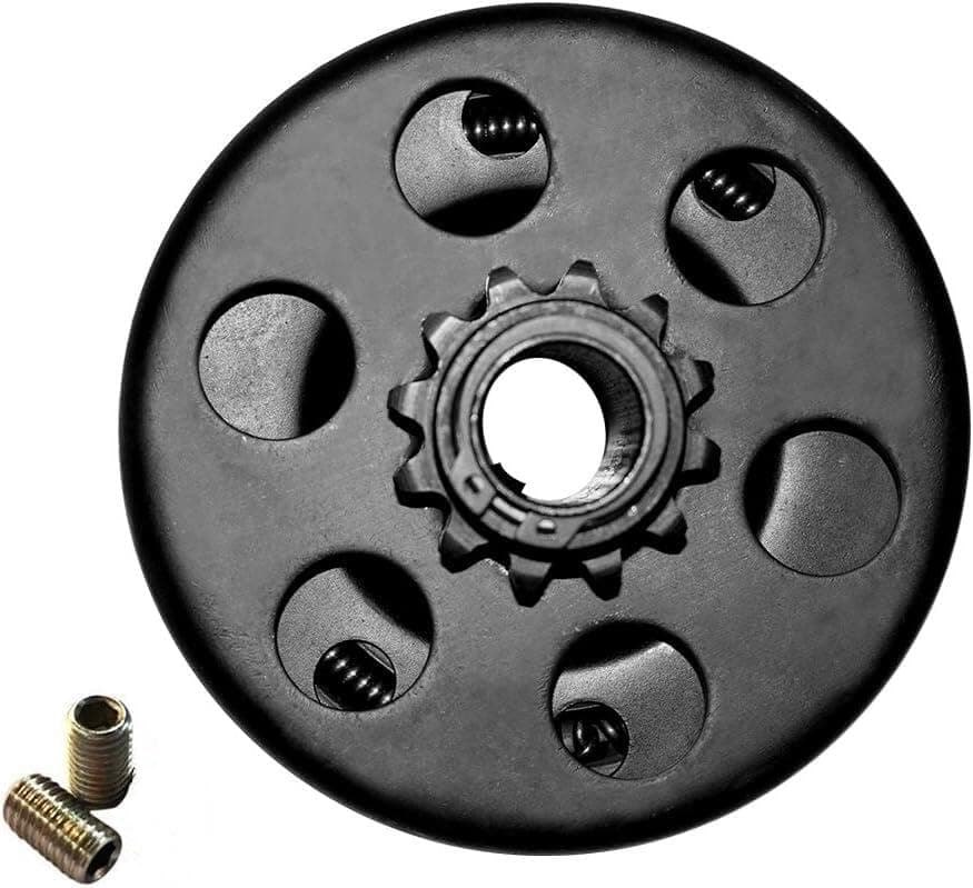 Go Kart Clutch Trkimal Centrifugal Clutch 12 Tooth for Mini Bike Engine Up to 65 HP 34 BORE 35 Chain 12T for Predator 212 CC Mini Bike Fun Kart GC160 GC190 GX120 GX140 GX160 GX200