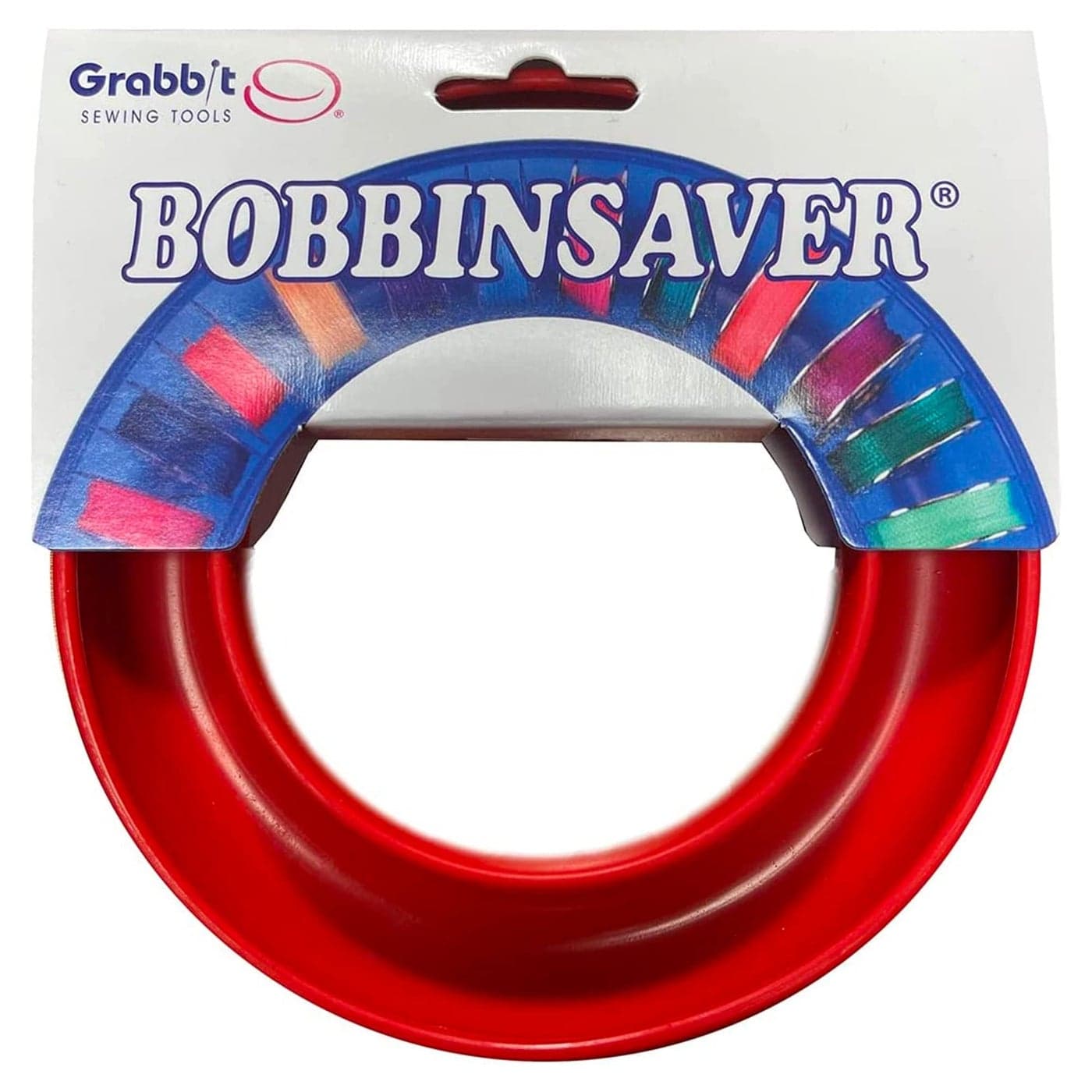 BobbinSaver Sewing Machine Bobbin Organizer Holds 20 Bobbins Red