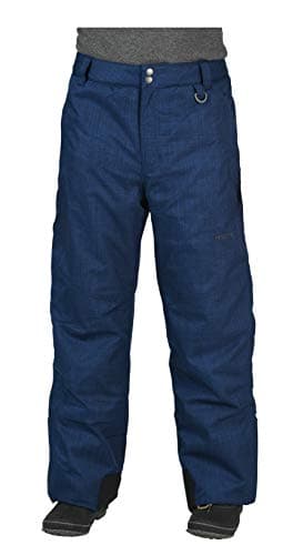 Arctix Men's Mountain Insulated Ski Pants, Blue Night Melange, Large/32" Inseam