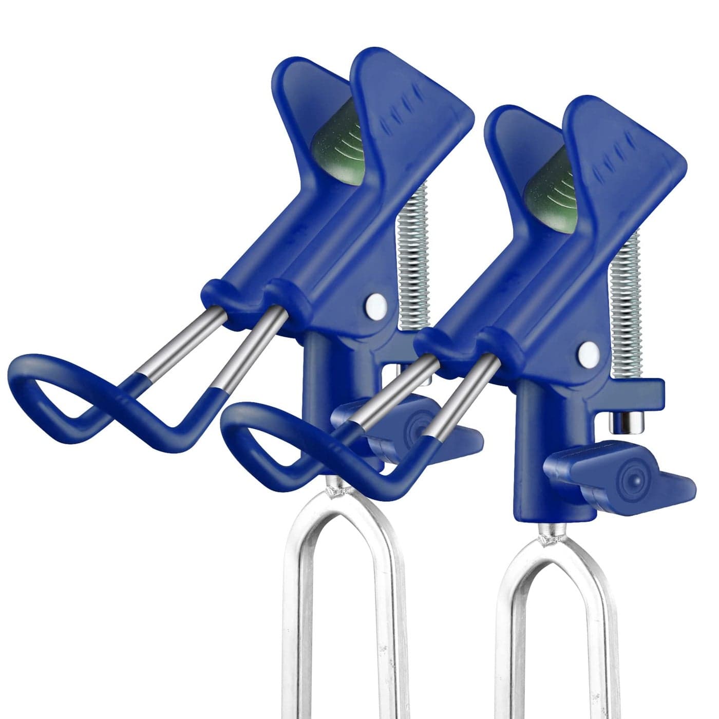 Ejades Fishing Rod Holders for Bank Fishing Fishing Pole Holders for Ground 360 Adjustable Bank Rod Rack Stand Fish Pole Holder for Beach Gifts for Men Birthday2 Pack
