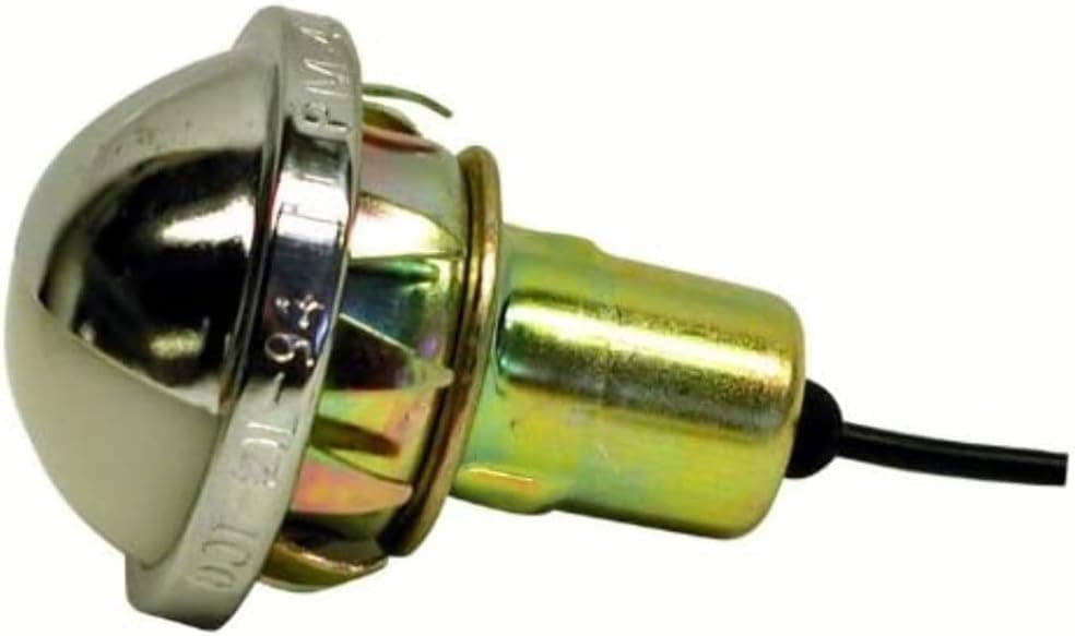 Peterson Manufacturing Chrome License Plate Utility Light