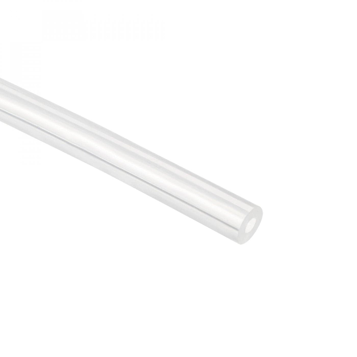 uxcell Silicone Tube 2mm ID 5mm OD 2M Flexible Silicone Rubber Tubing Water Air Hose Pipe Transparent for Pump Transfer