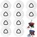 10 Pack Spin Mop Replacement Heads 100 Microfiber Spin Mop Refill for Easy Wring Compatible with Triangle Spin Mop 360 Degree Spinning Mop Replace Head for Floor Cleaning