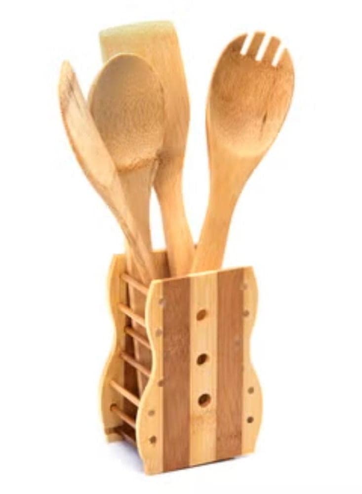 Set Wooden Sppon Set for Cooking
