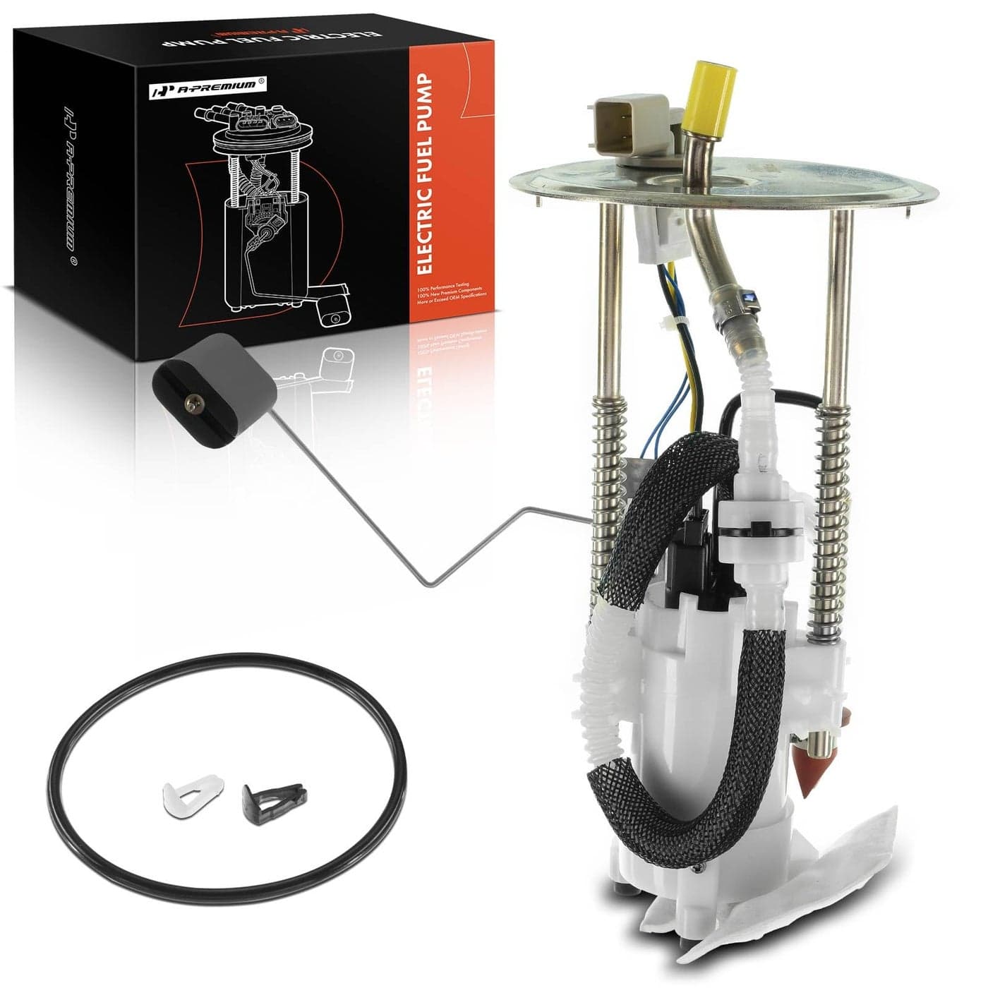 APremium Electric Fuel Pump Assembly with Sending Unit Compatible with Ford Mustang 2005 40L 46L Gas Left Side Replace 4R3Z9H307AA