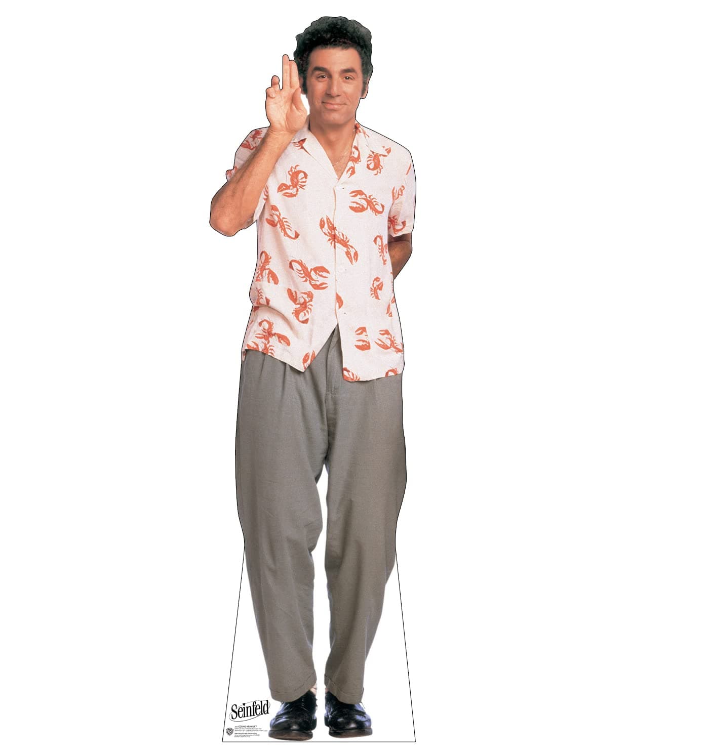 Cardboard People Cosmo Kramer Cardboard Cutout Standup Seinfeld TV Show