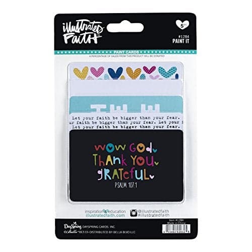 Illustrated Faith Paint It Cards
