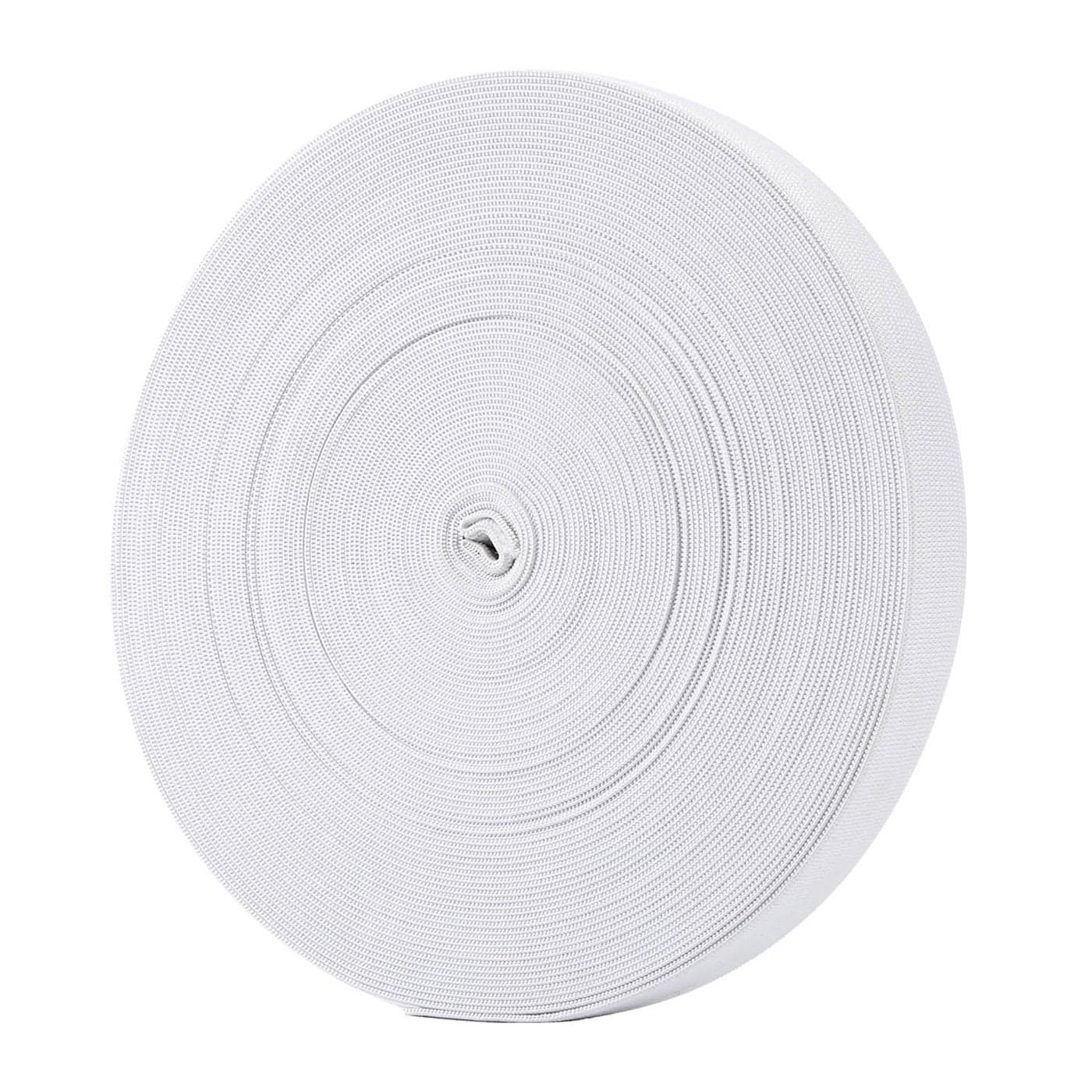 Hicarer 34 Inch Elastic for Sewing Wide Elastic Bands Knit Stretch Elastic Spools 215 Yards Elastic Cord for DIY Projects Arts and Crafts High Elasticity